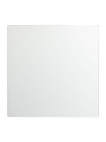Glas-Magnetboard in Weiß - 40 x 40 cm