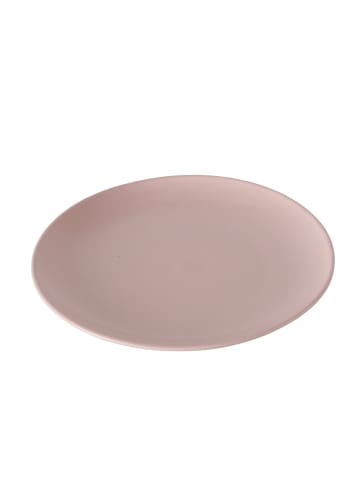 Boltze Keramik Teller Pastell in Hellrosa