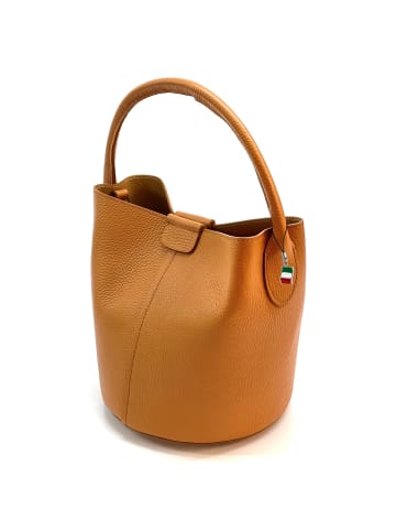 Florence Florence Umhängetasche Leder braun, tan ca. 26cm