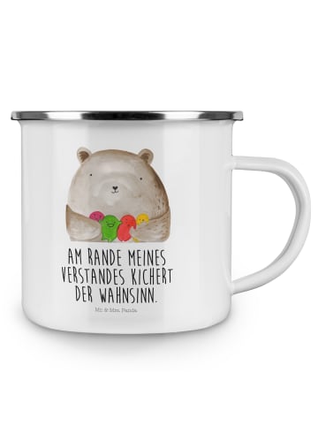 Mr. & Mrs. Panda Haferl Bär Gefühl mit Spruch in Weiß