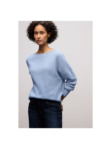 Street One Pullover in frosted blue mel.