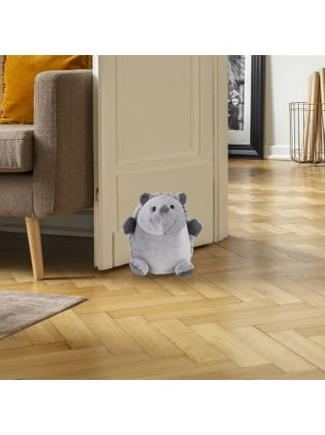 relaxdays Türstopper Igel in Grau