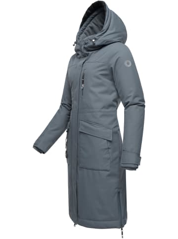 ragwear Wintermantel Refutura Remake in Grey