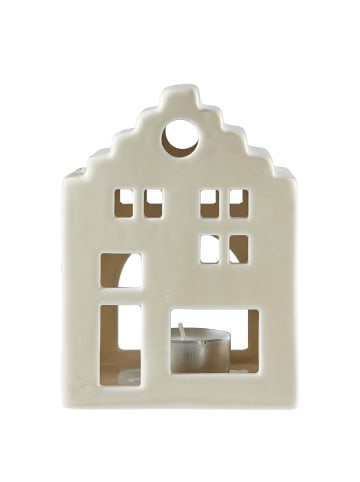 Butlers Butlers Teelichthaus DELFT in Beige