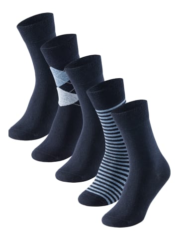 Schiesser Freizeitsocken Bluebird in Dunkelblau