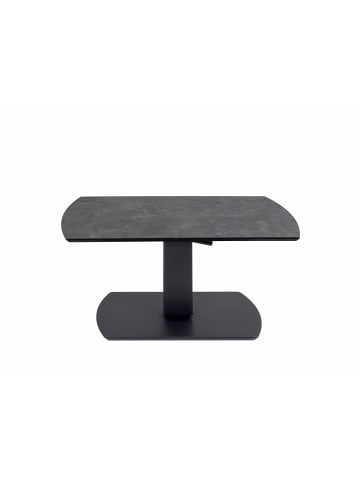 58 aufm Kessel COUCHTISCH höhenverstellbar Charine 100x48x62 HPL Anthrazit/Metal Rock