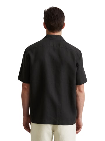 Marc O'Polo Kurzarm-Hemd regular in Schwarz