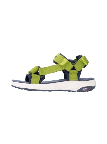 Trollkids Sandalen Lysefjord in kiwi/mystic blue