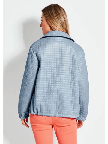 GOLDNER Kurzgröße:  Outdoorjacke Leichte Jacke mit Waffelstepp in hellblau