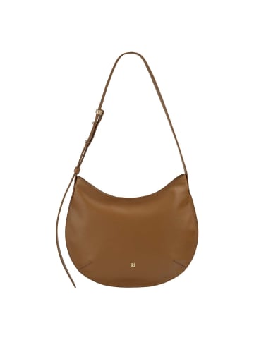 DuDu Hispani Schultertasche Leder 34 cm naturbraun