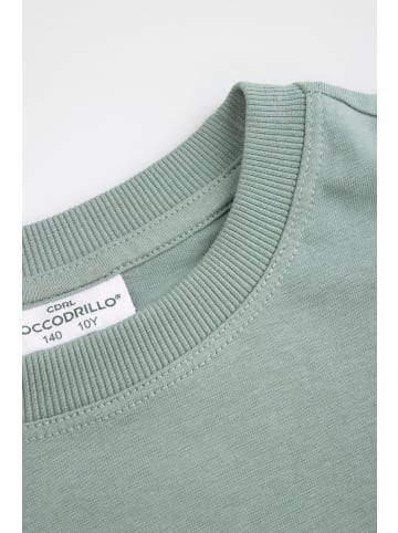 Coccodrillo Langarmshirt aus Baumwolle in grün