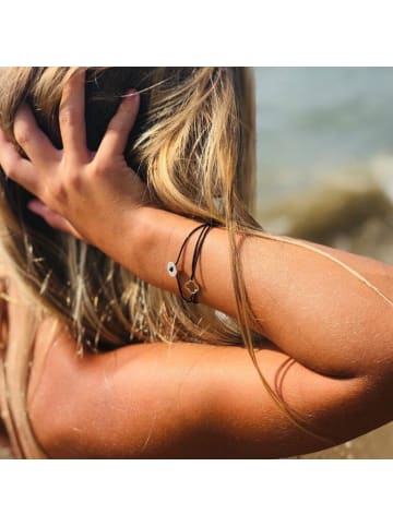 Ailoria LALIE Armband beige/silber in silber