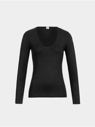 Erlich Textil  Langarmshirt MARTHA in schwarz