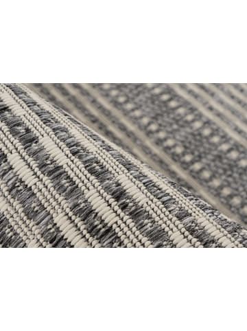 Vivorum Wohnzimmer Kurzflor Teppich Nibru 125 in silber