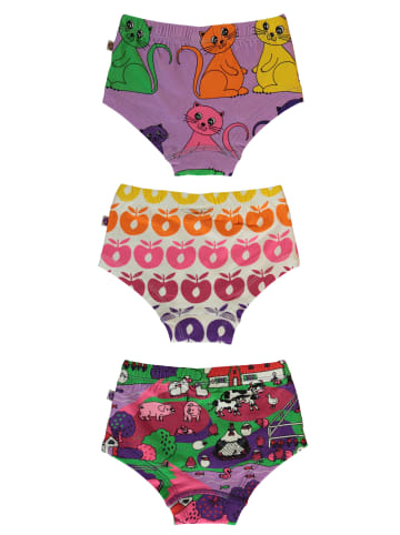 Småfolk 3 Pack Underpants Thea in viola