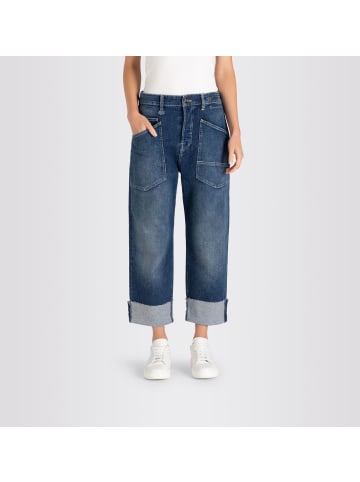 MAC HOSEN Straight Jeans in Blue Denim