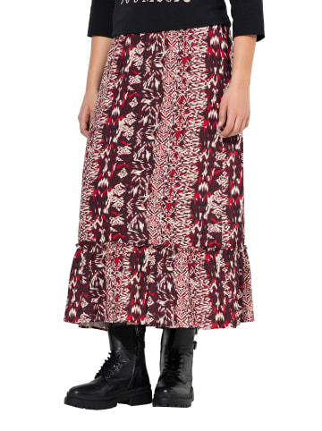 Ulla Popken Rock in dunkel kirschrot