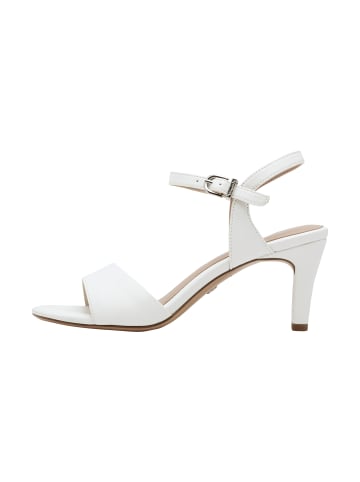 Tamaris Sandalen mit Absatz Weiß