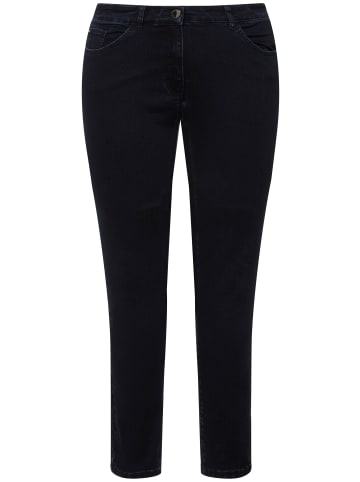 Ulla Popken Jeans in dark blue denim