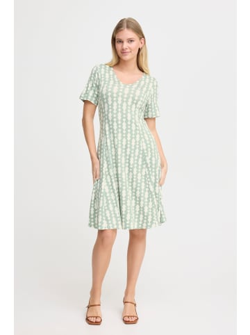 Fransa Jerseykleid FRDOTTIE Regular fit in Iceberg Green art