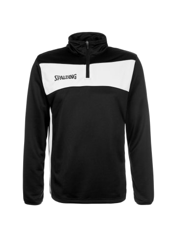 Spalding Trainingsshirt Evolution II 1/4 Zip in schwarz / weiß