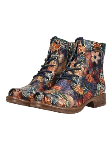 LAURA VITA Stiefelette in Blau/Rot