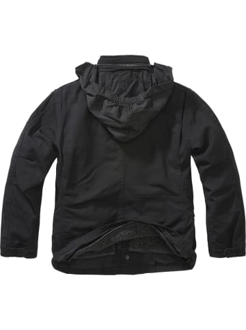 Brandit Kinder Funktionsjacke "Kids M65 Giant Jacket" in Schwarz