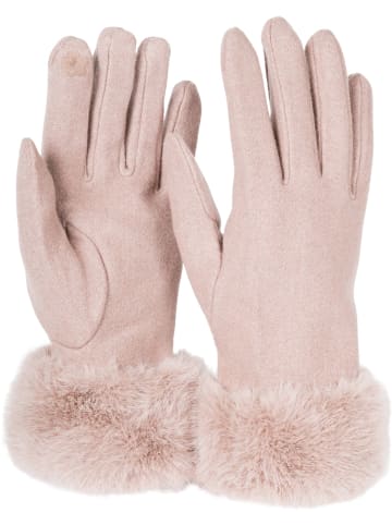 styleBREAKER Touchscreen Handschuhe in Taupe