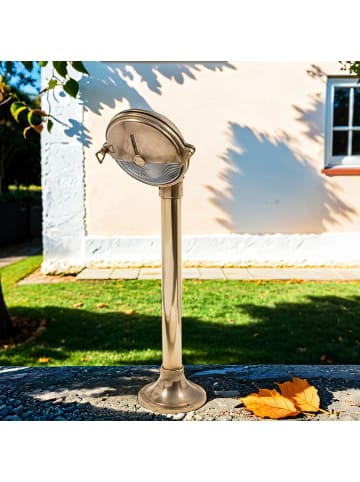 Licht-Erlebnisse Wegeleuchte (B)18 x (L)20 x (H)58 cm in MessingMessing