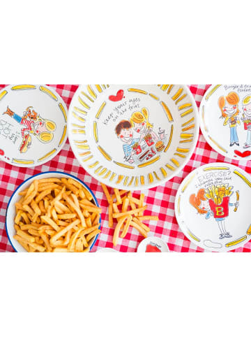 Blond Amsterdam Frühstücksteller Love Snack in Bunt - 22cm