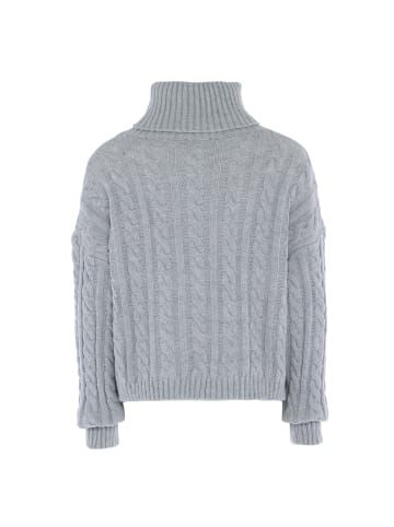 Libbi Damen Sweater in HELLGRAU MELANGE