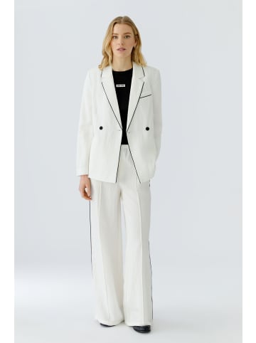 Oui Blazer in eggnog
