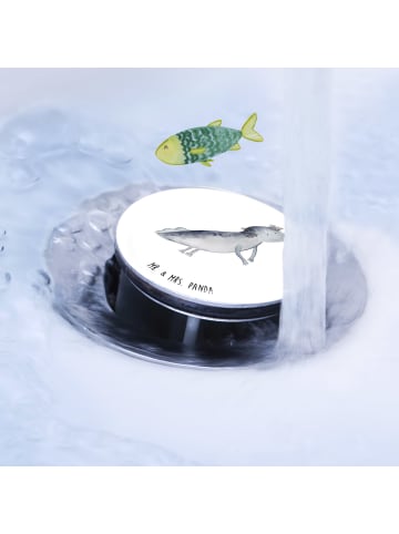 Mr. & Mrs. Panda Abflussstopfen Axolotl Schwimmen ohne Spruch in Weiß