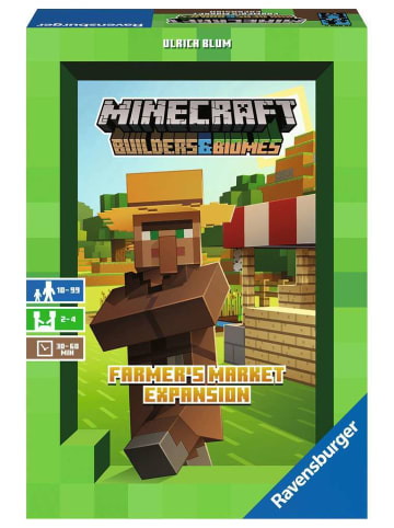 Ravensburger Ravensburger Strategiespiel Minecraft: Builders & Biomes - Farmers Market Expansion in bunt
