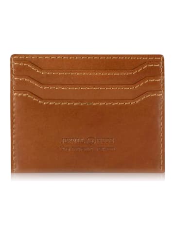 Jekyll & Hide Kreditkartenetui RFID Schutz Leder 10 cm in tan