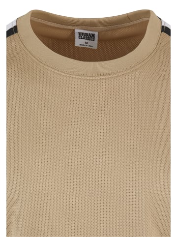 Urban Classics Mesh Tees in unionbeige