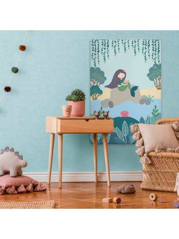 A.S. Création Leinwandbild Canvas Coral Kingdom  Bunt