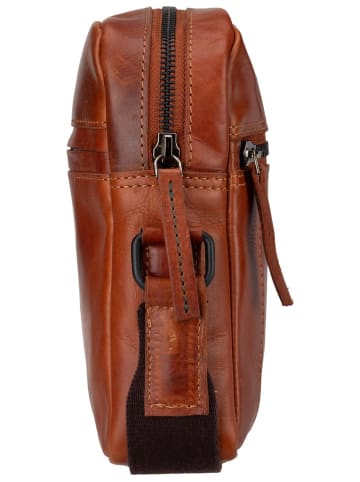 Greenburry Umhängetasche Newport Travel Umhänger Small in Caramel