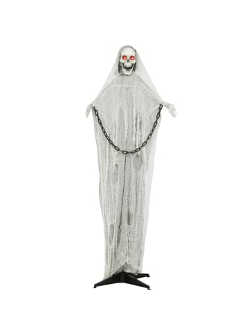 Outsunny Halloween Dekoration-70L x 16B x 183H cm-Grau