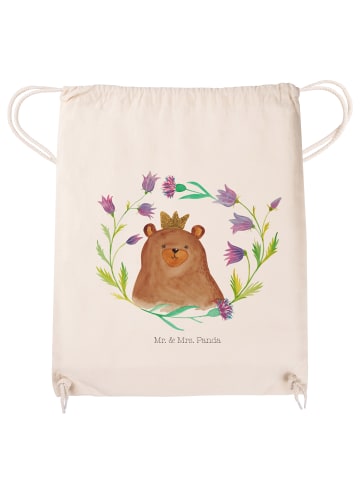 Mr. & Mrs. Panda Jutebeutel Bär Königin ohne Spruch in Creme