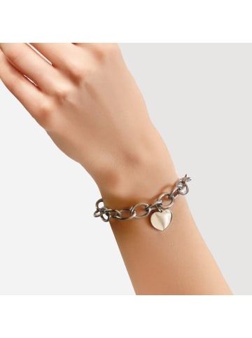 LIEBESKIND BERLIN Armband The Chunky Heart in silber