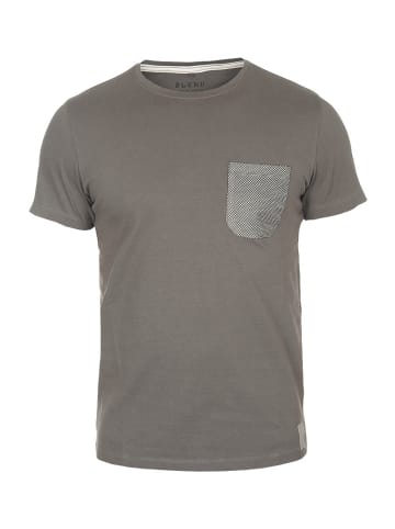 BLEND Rundhalsshirt BHTobi in Dunkelgrau