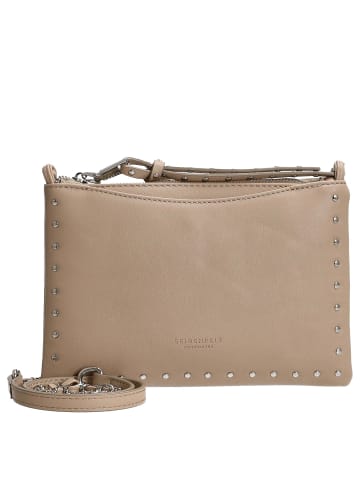 Seidenfelt Senja - Umhängetasche S 23 cm (schwarz) in light sand