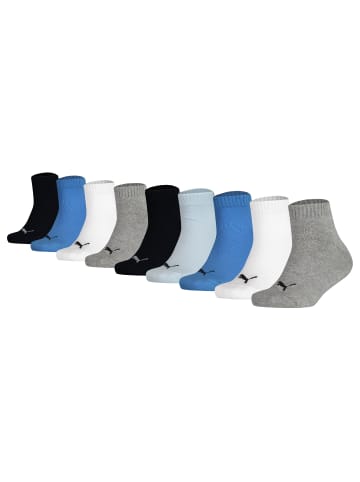 Puma Socken 9er Pack in Weiß/Grau/Schwarz/Blau