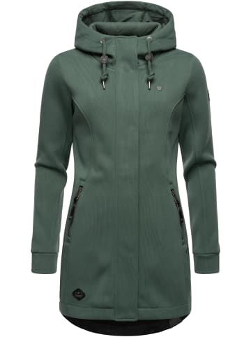 ragwear Sweatjacke Letti Bonded in Pine Green