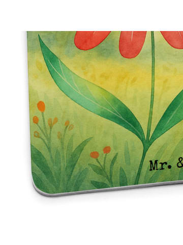 Mr. & Mrs. Panda Bierdeckel Hummel Blume Design mit Spruch in Weiß