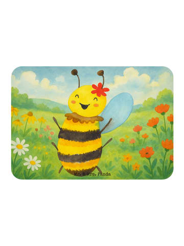 Mr. & Mrs. Panda Magnet Biene Happy Design ohne Spruch in Weiß