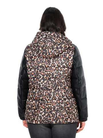 Ulla Popken Steppjacke in schwarz