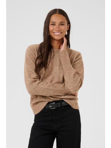Kaffe Strickpullover KAniel Regular fit in Toasted Coconut Melange