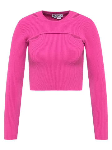 myMO ATHLSR Damen Strickpullover in Pink